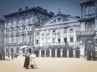1930 ristorante Alfieri     piazza Solferino a fianco del teatro, aperto nel 1873. Chiuso nel 1940.